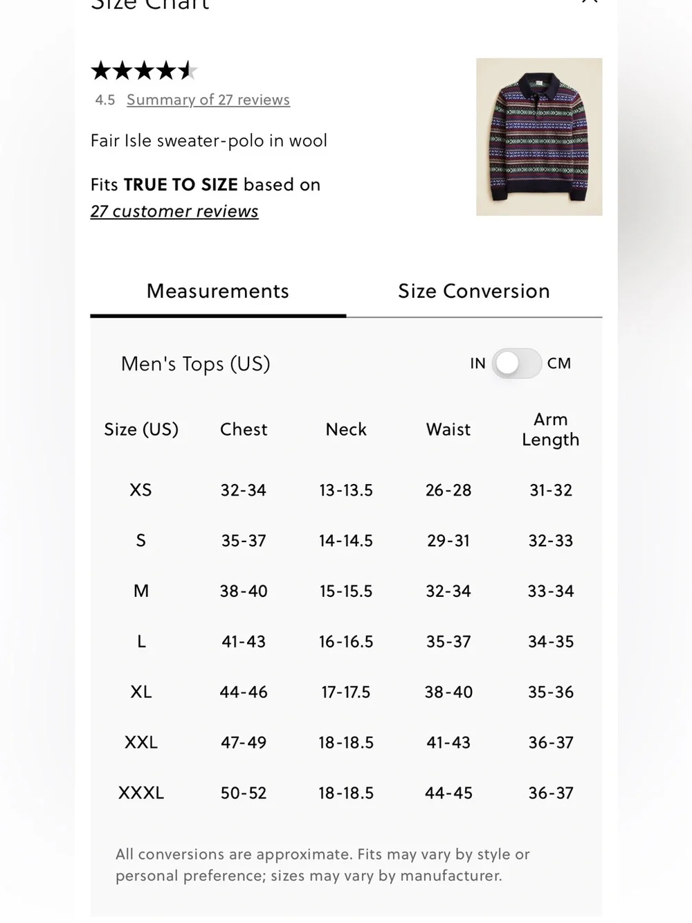 J.Crew Fair Isle sweater-polo in wool